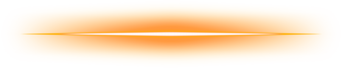 Glowing Orange Neon Line